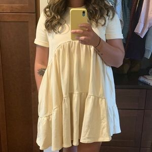 Heavy Cotton Boutique Babydoll Tshirt Dress